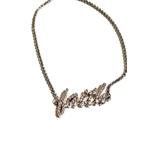 Faith Crystals Lariat Bracelet #spiritual #faith - Picture 2 of 5